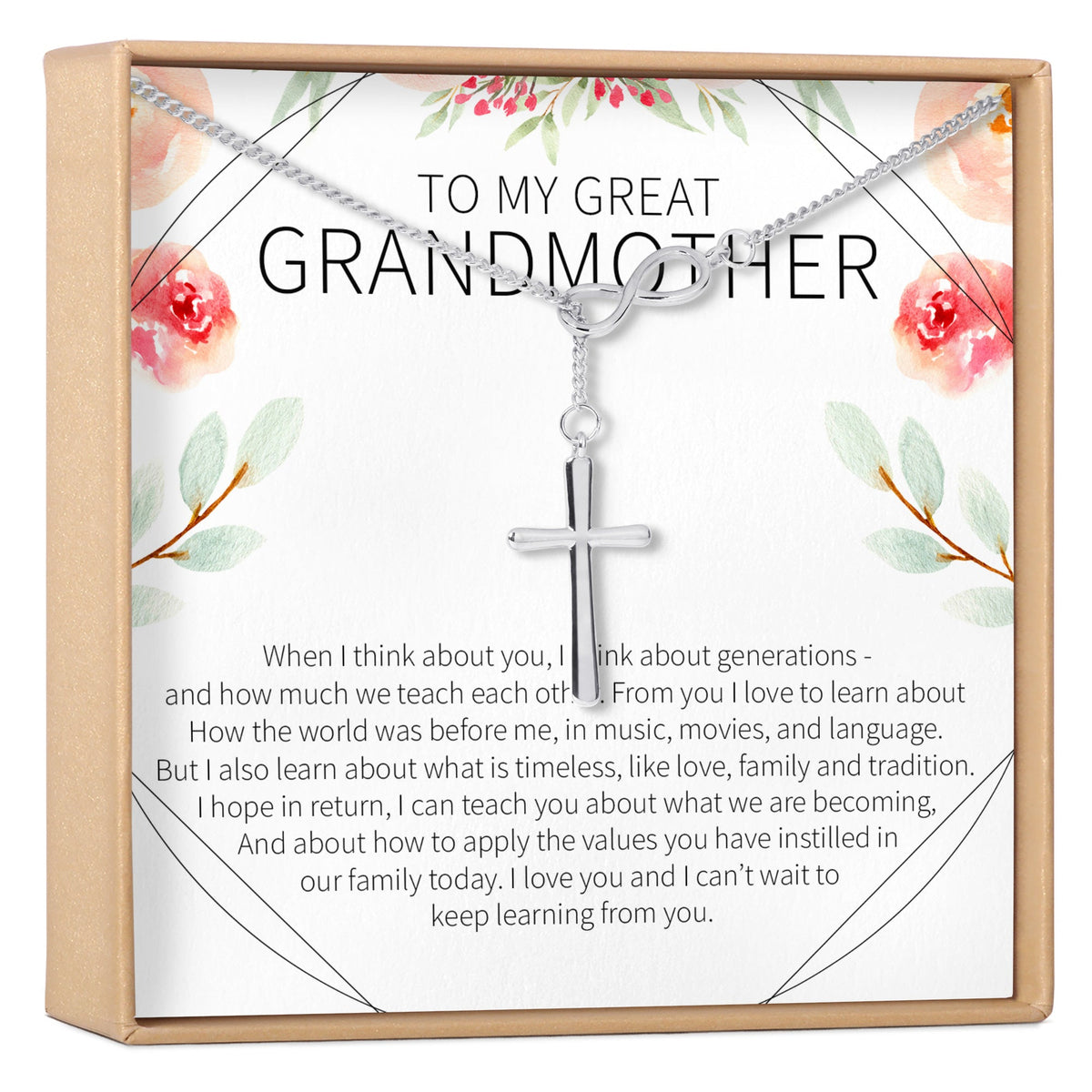 Grandmother Necklace - Dear Ava