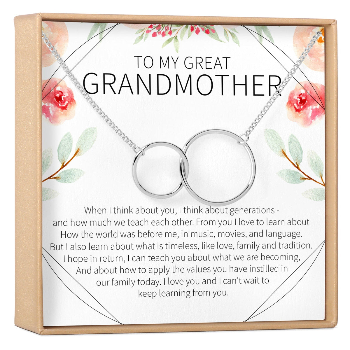 Grandmother Necklace - Dear Ava