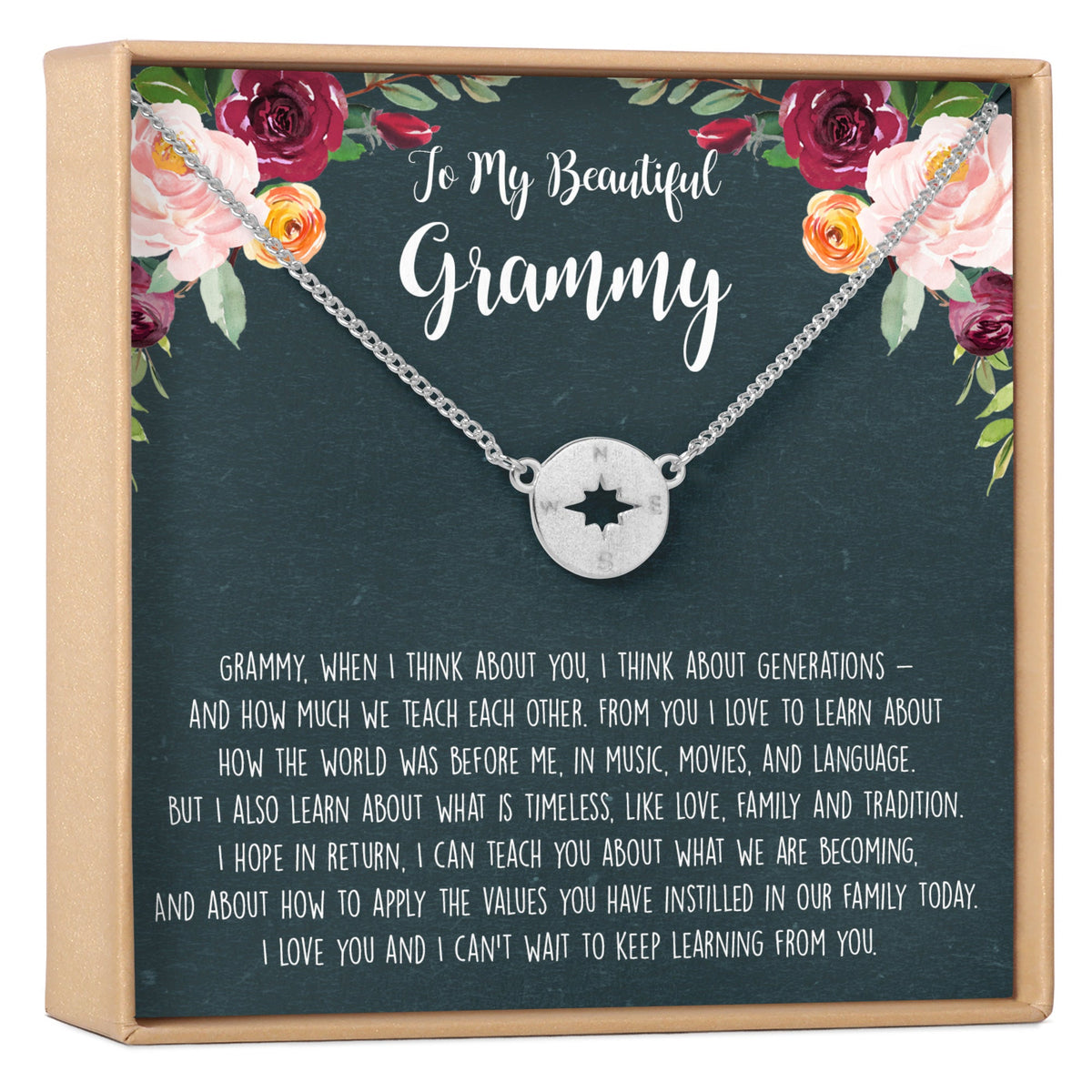 Grandmother Necklace - Dear Ava