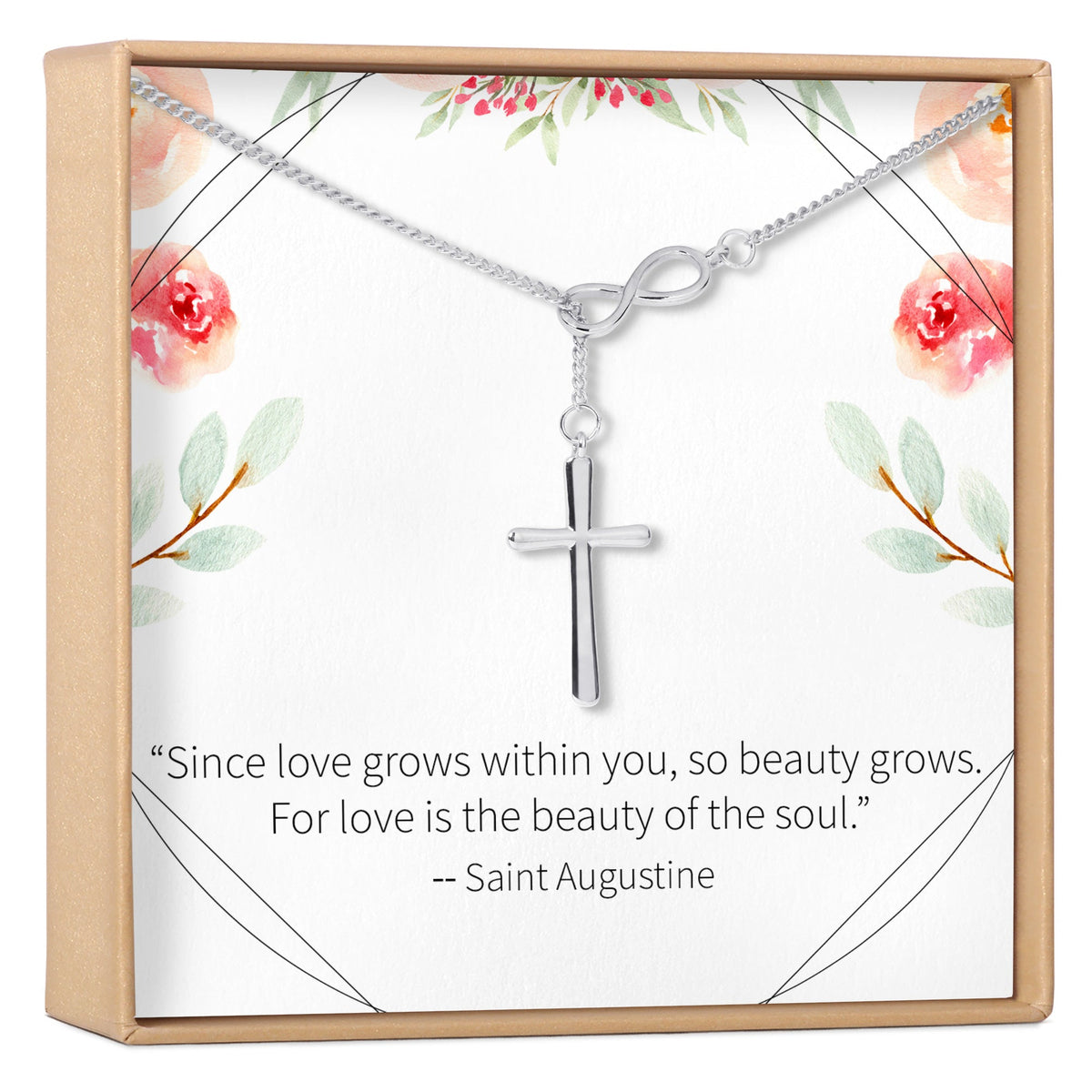 Infinity Cross Necklace - Dear Ava