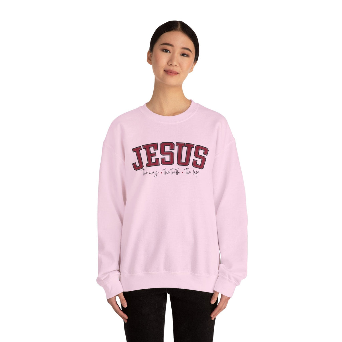 Jesus, the way, the truth, the life Crewneck Sweatshirt - Dear Ava