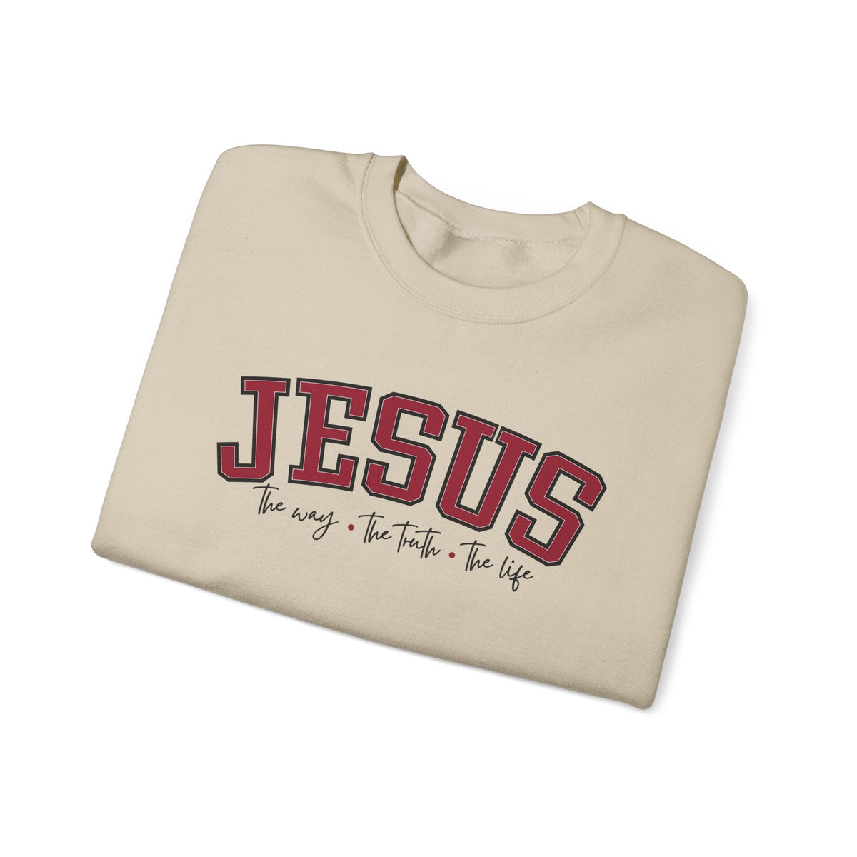 Jesus, the way, the truth, the life Crewneck Sweatshirt - Dear Ava