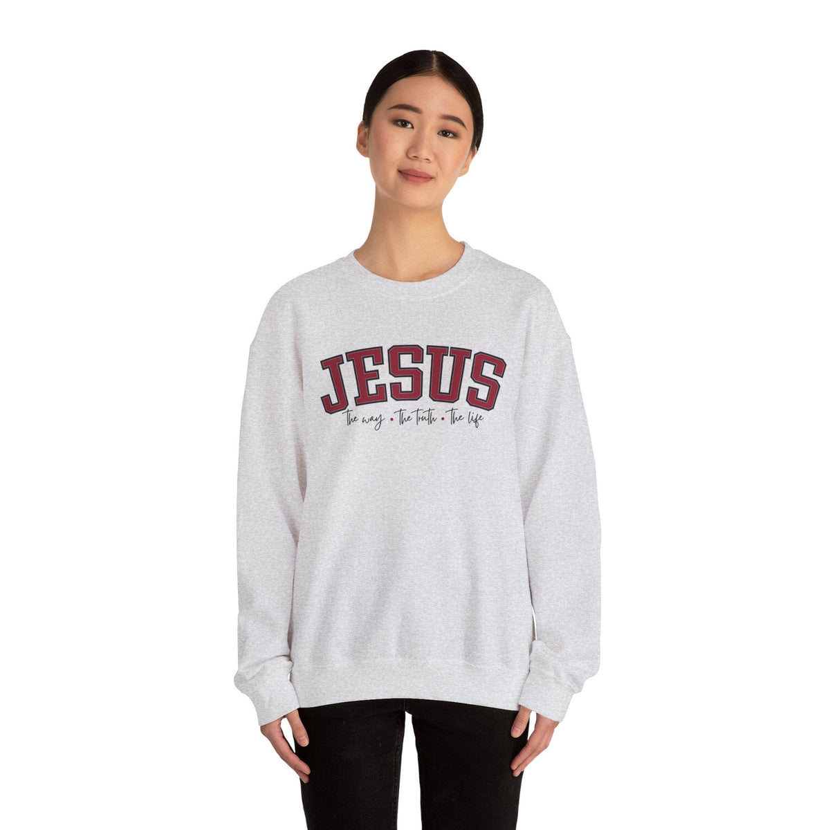 Jesus, the way, the truth, the life Crewneck Sweatshirt - Dear Ava