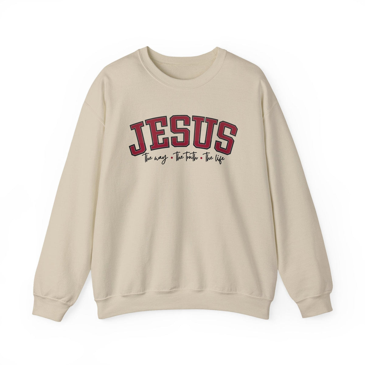 Jesus, the way, the truth, the life Crewneck Sweatshirt - Dear Ava