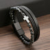 Black + Snowflake Stone