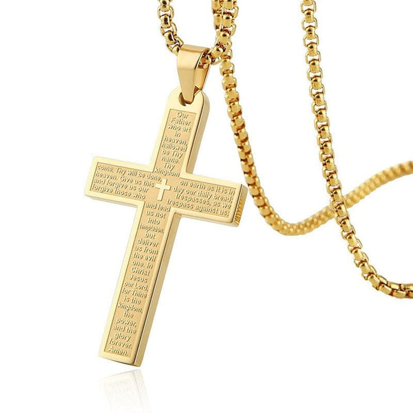 Lords Prayer Cross
