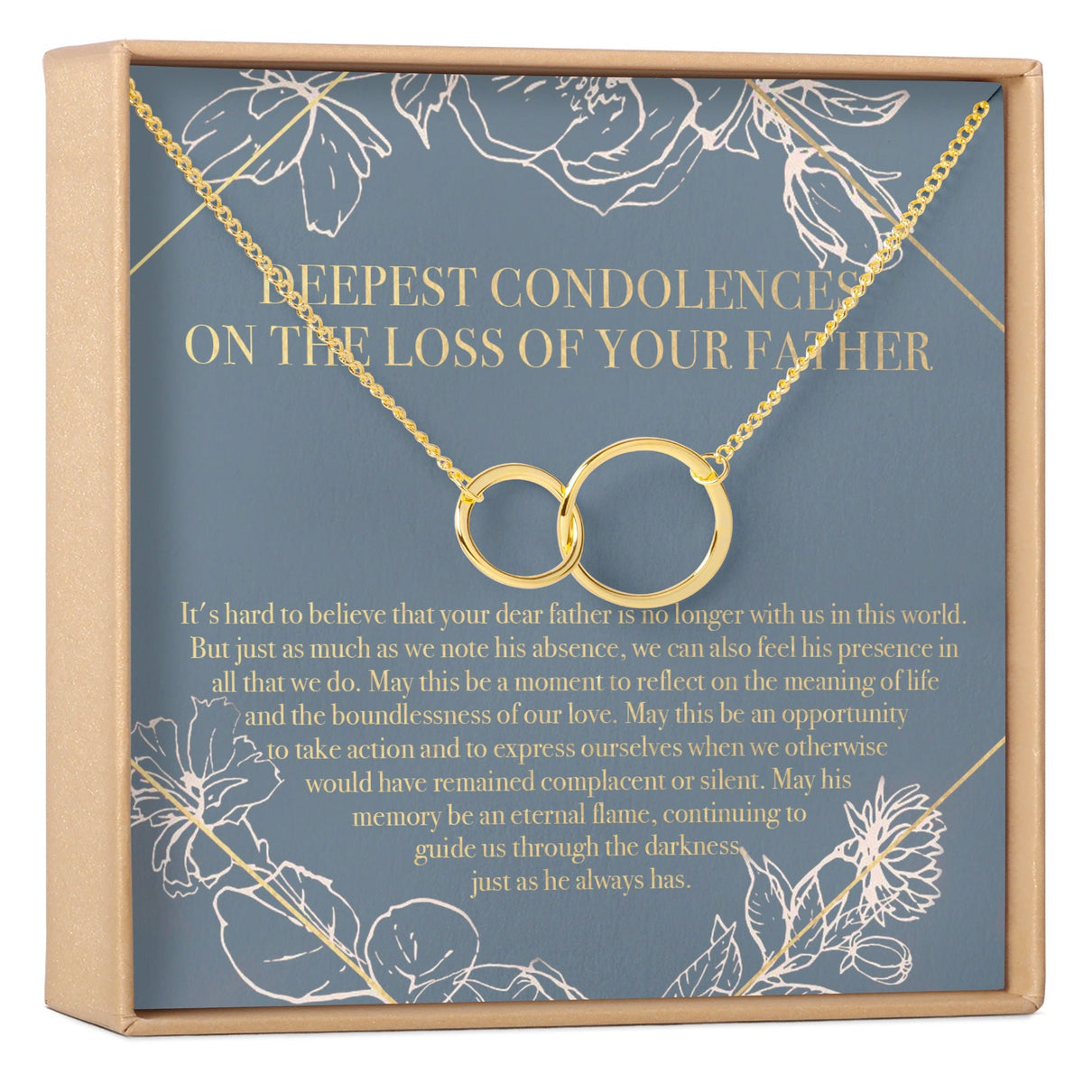 Loss of Father Necklace, Multiple Styles Necklace - Dear Ava