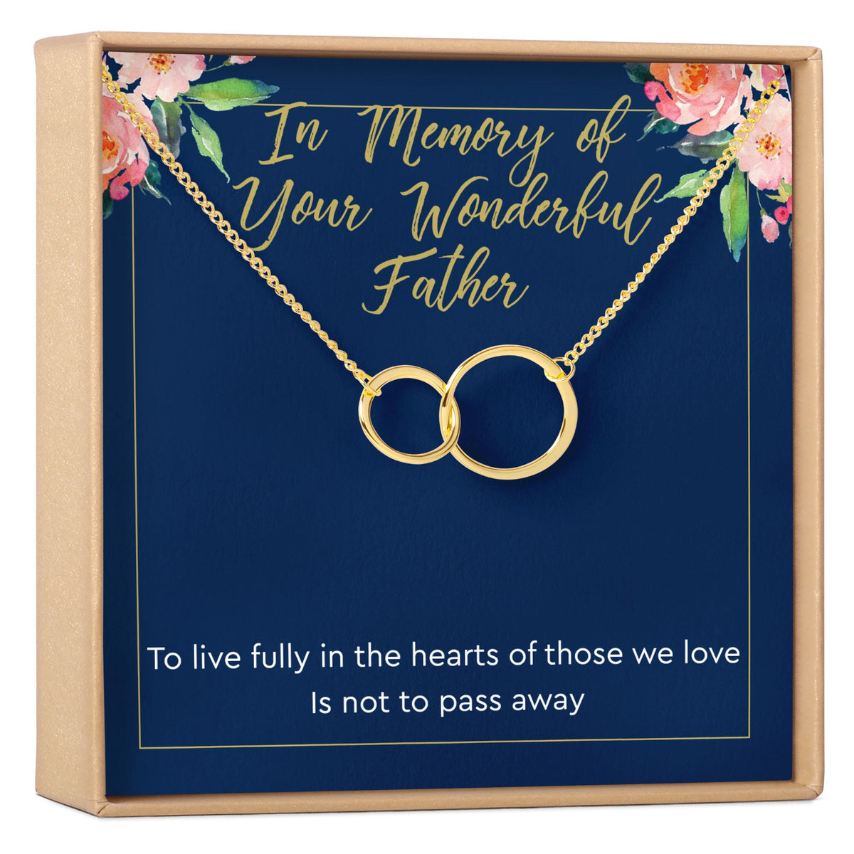 Loss of Father Necklace, Multiple Styles Necklace - Dear Ava