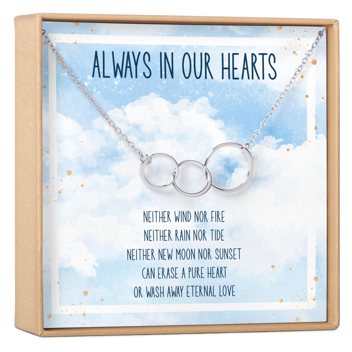 Loss of Father Necklace, Multiple Styles Necklace - Dear Ava