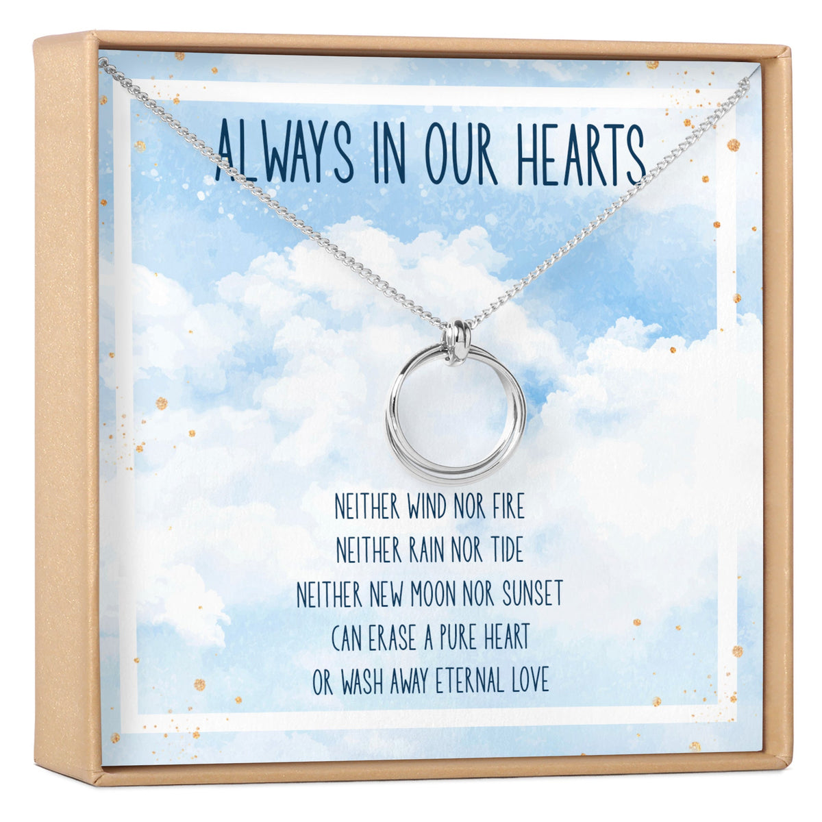 Loss of Father Necklace, Multiple Styles Necklace - Dear Ava