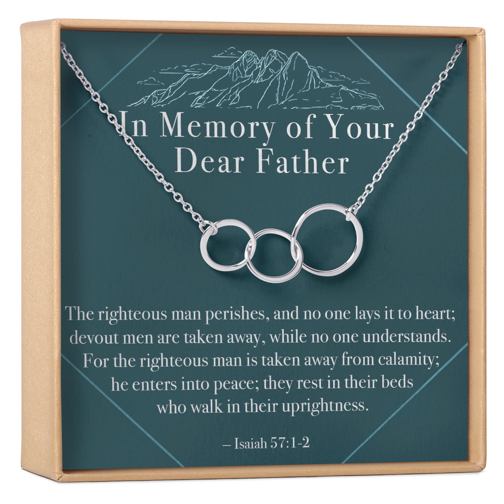 Loss of Father Necklace - Dear Ava