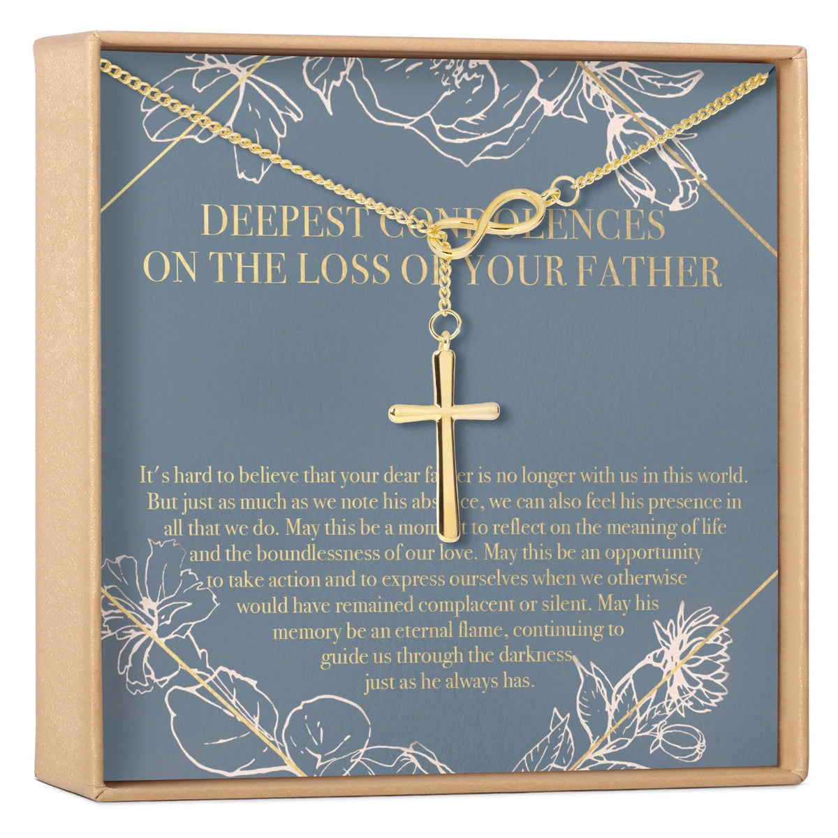 Loss of Father Necklace, Multiple Styles Necklace - Dear Ava