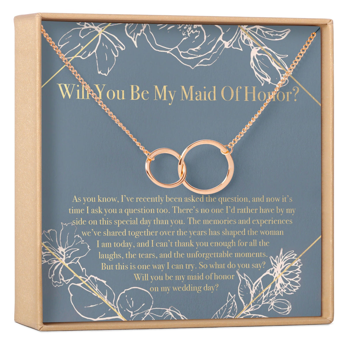 Will online You Be My Maid Of Honor | Wedding Necklace