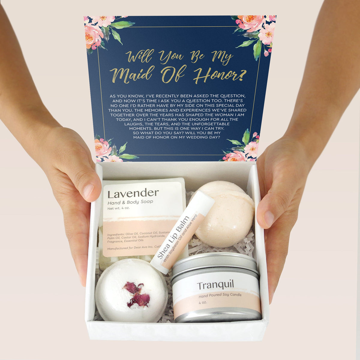 Maid of Honor Spa Gift Box - Dear Ava