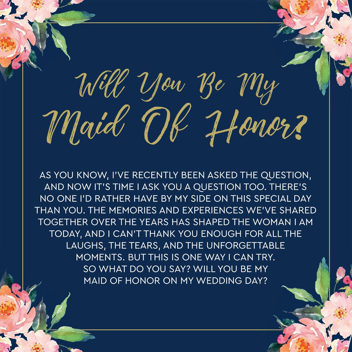 Maid of Honor Spa Gift Box - Dear Ava