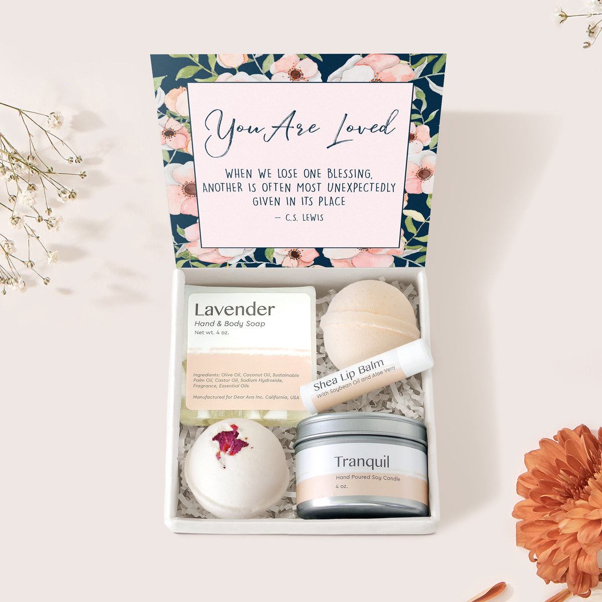 Miscarriage Spa Gift Box - Dear Ava