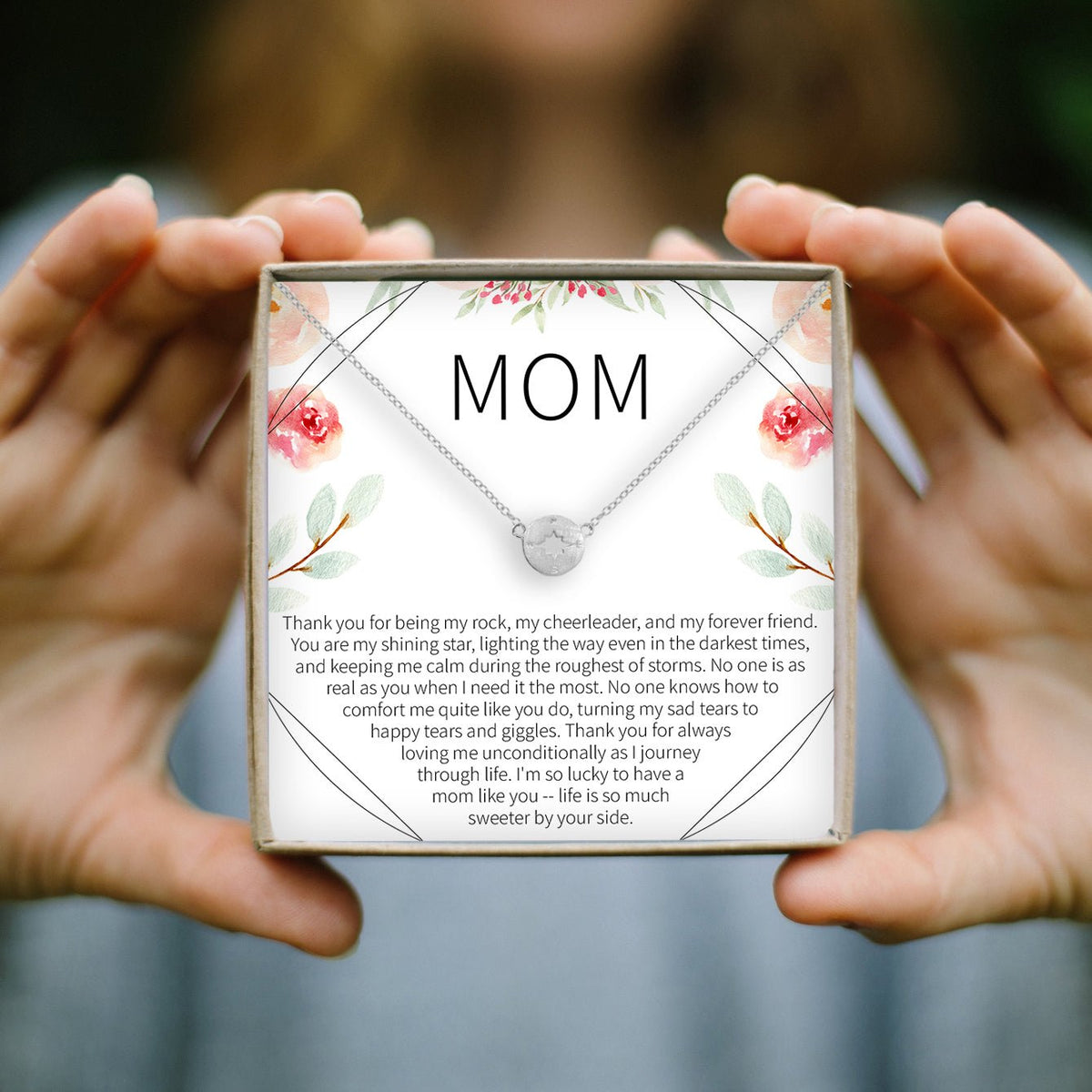 Mom Necklace - Dear Ava