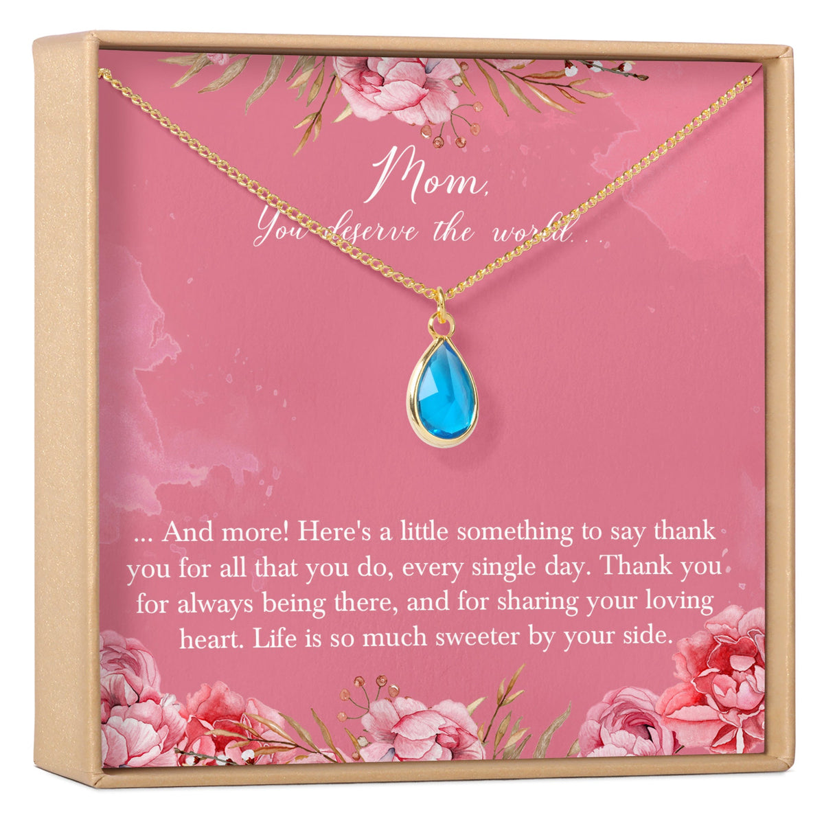 Mom Necklace - Dear Ava