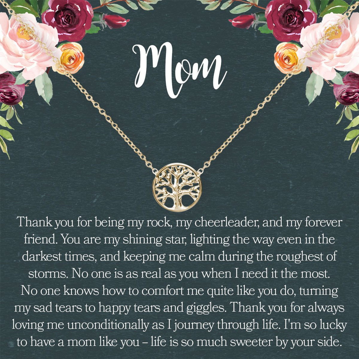 Mom Necklace - Dear Ava