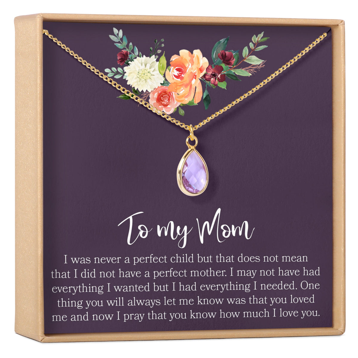 Mom Necklace - Dear Ava