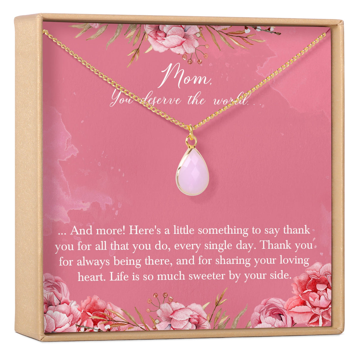 Mom Necklace - Dear Ava