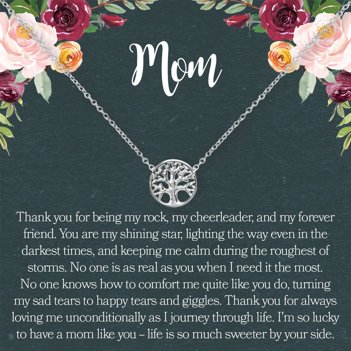 Mom Necklace - Dear Ava