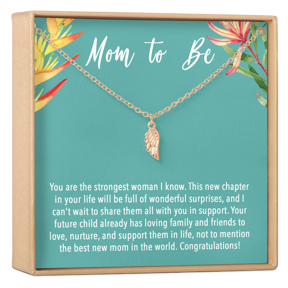 Mom to Be Necklace - Dear Ava