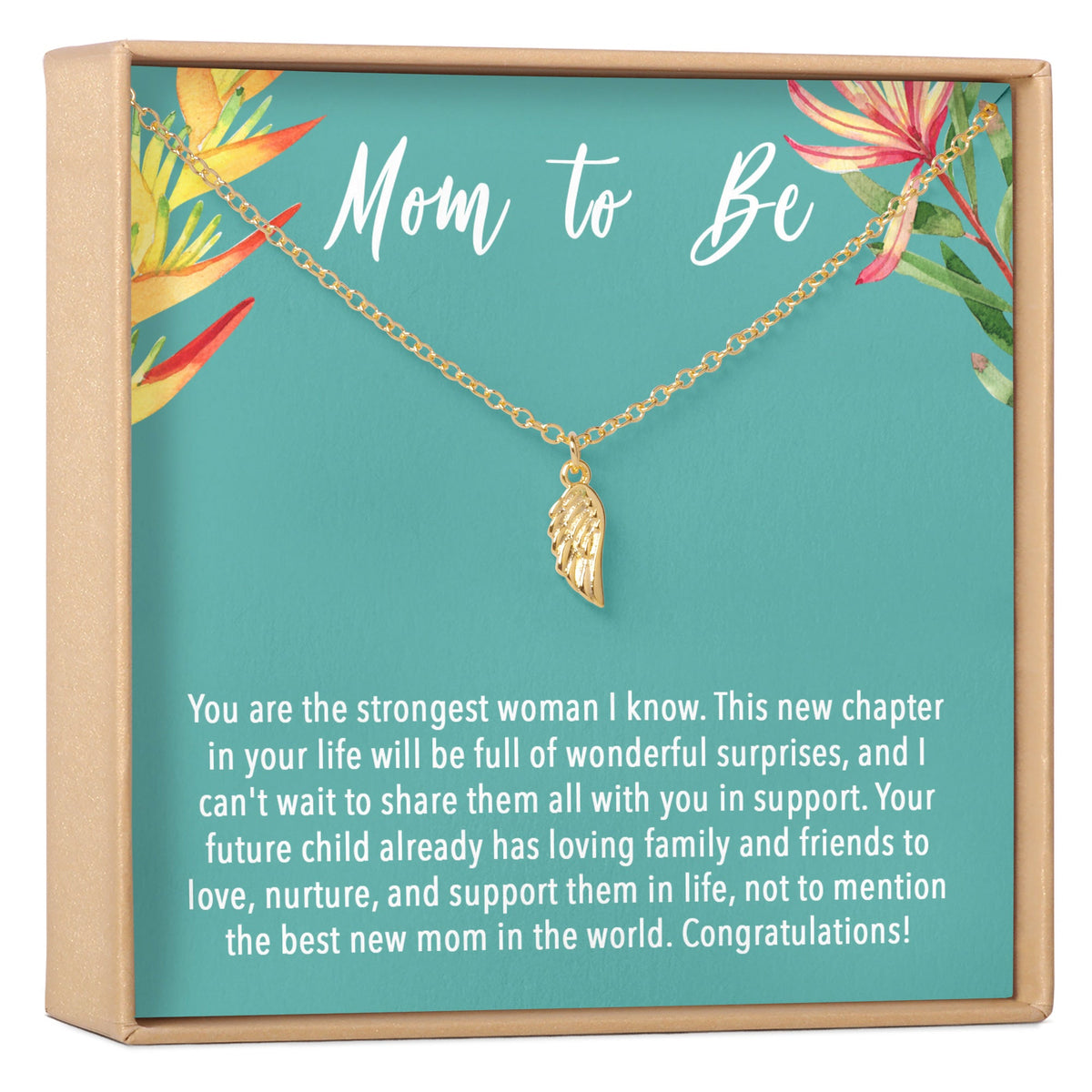 Mom to Be Necklace - Dear Ava