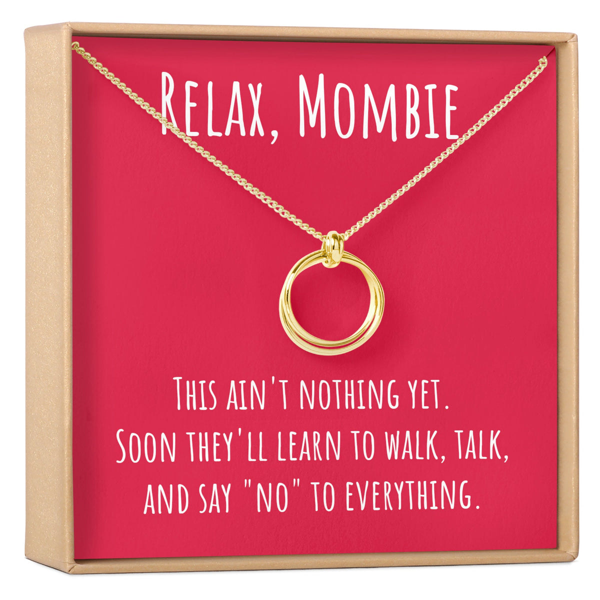 Mombie (New Mom) Necklace, Multiple Styles Necklace - Dear Ava