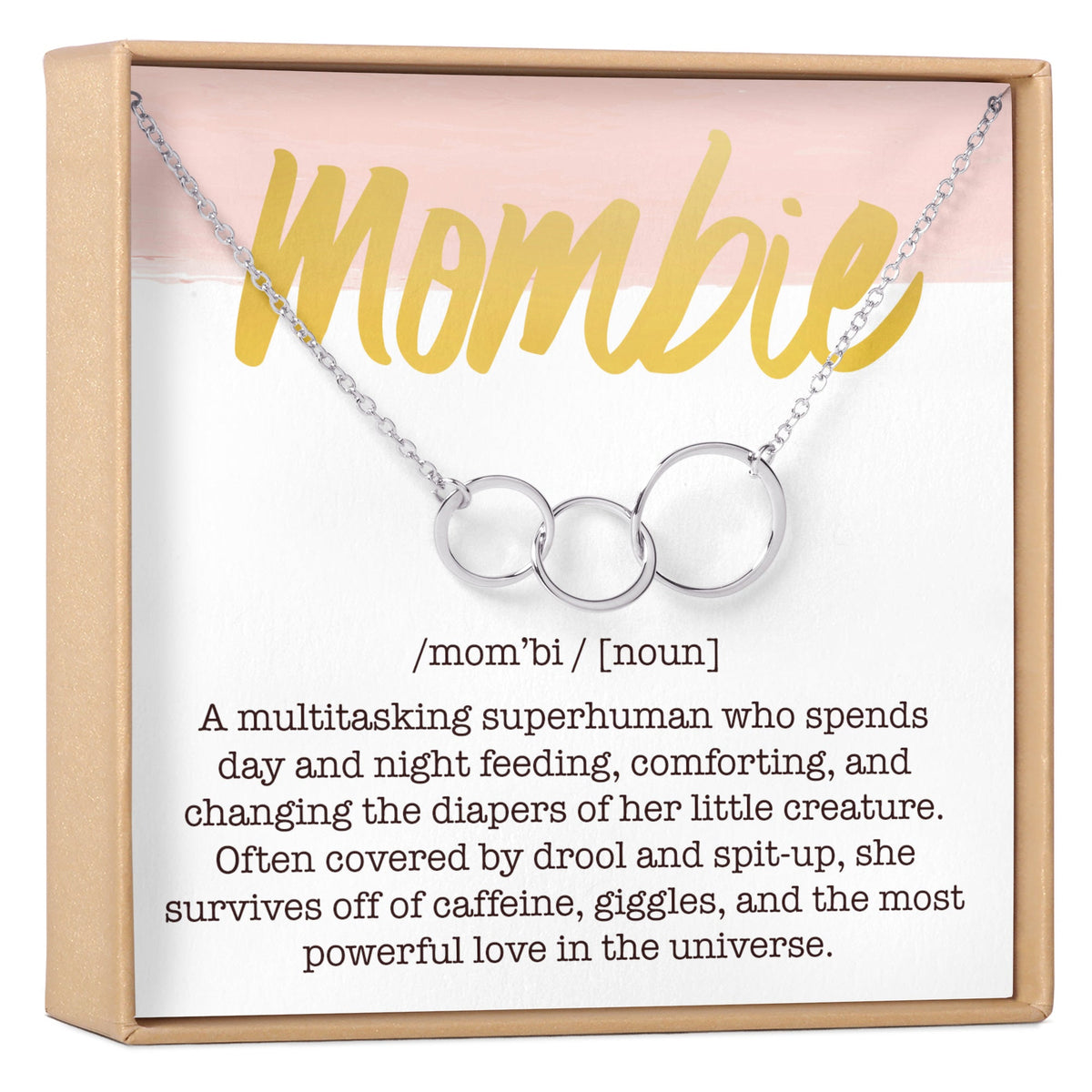 Mombie (New Mom) Necklace, Multiple Styles Necklace - Dear Ava