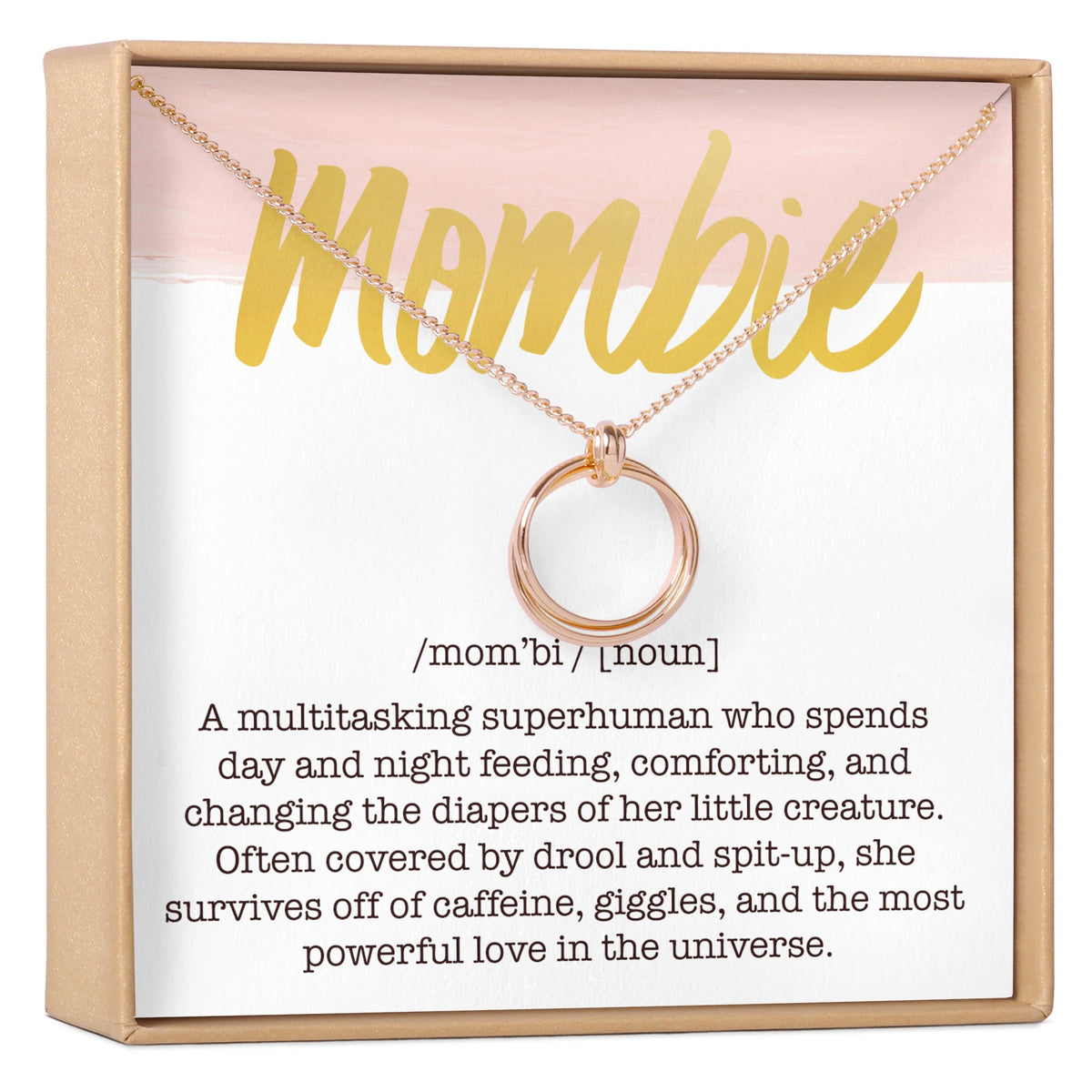 Mombie (New Mom) Necklace, Multiple Styles Necklace - Dear Ava