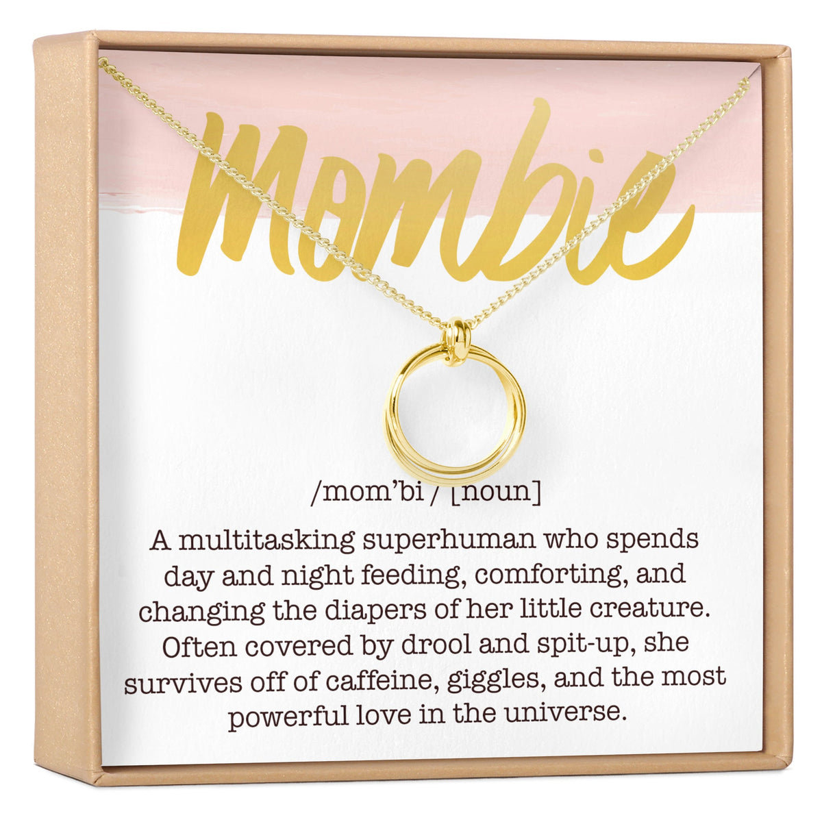 Mombie (New Mom) Necklace, Multiple Styles Necklace - Dear Ava