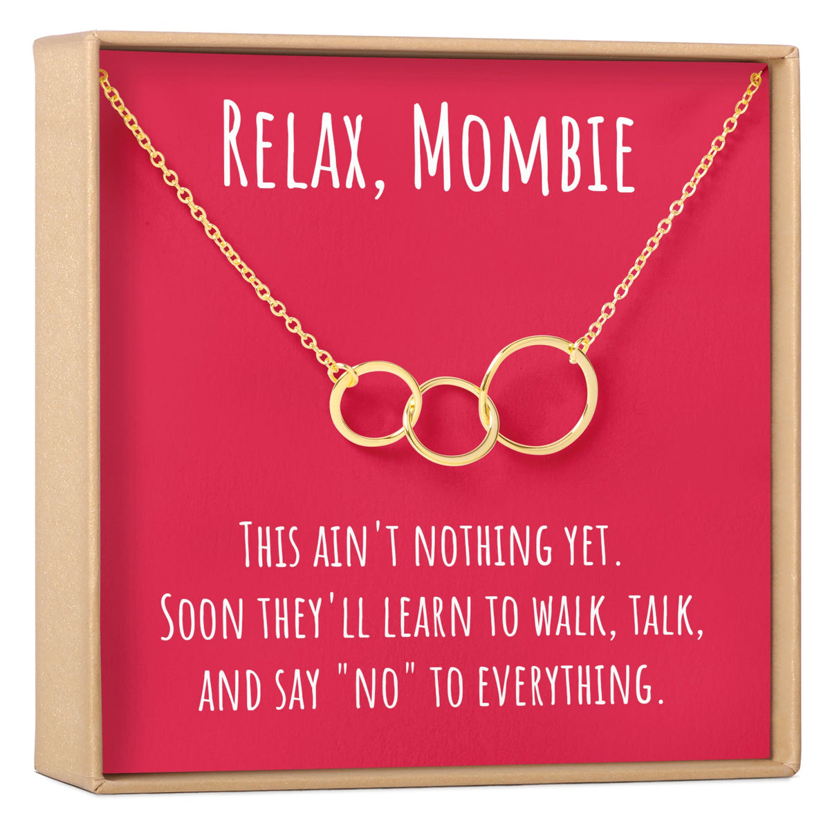 Mombie (New Mom) Necklace, Multiple Styles Necklace - Dear Ava