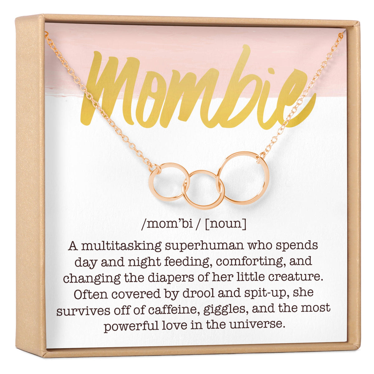 Mombie (New Mom) Necklace, Multiple Styles Necklace - Dear Ava