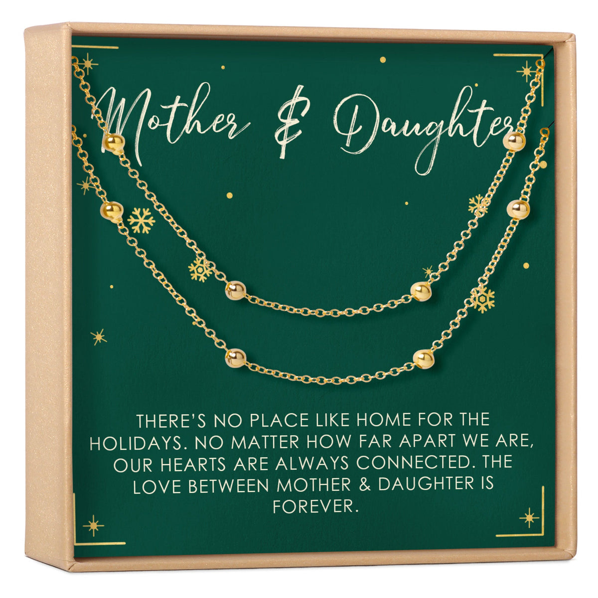 Mother &amp; Daughter Christmas Dot Bracelet Set - Dear Ava