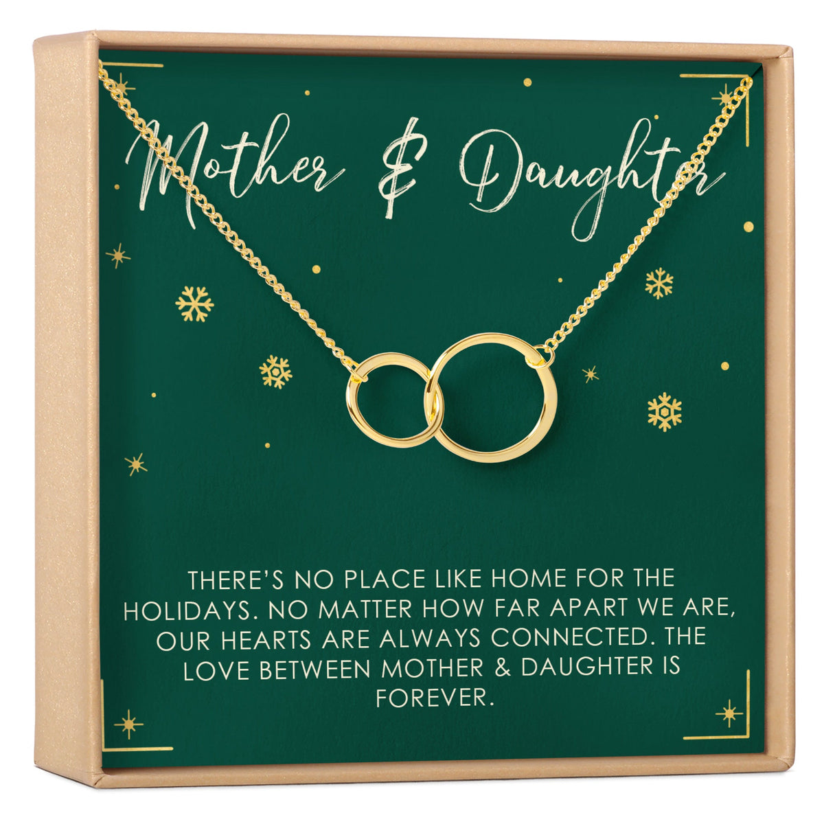 Mother &amp; Daughter Christmas Necklace, Multiple Styles - Dear Ava