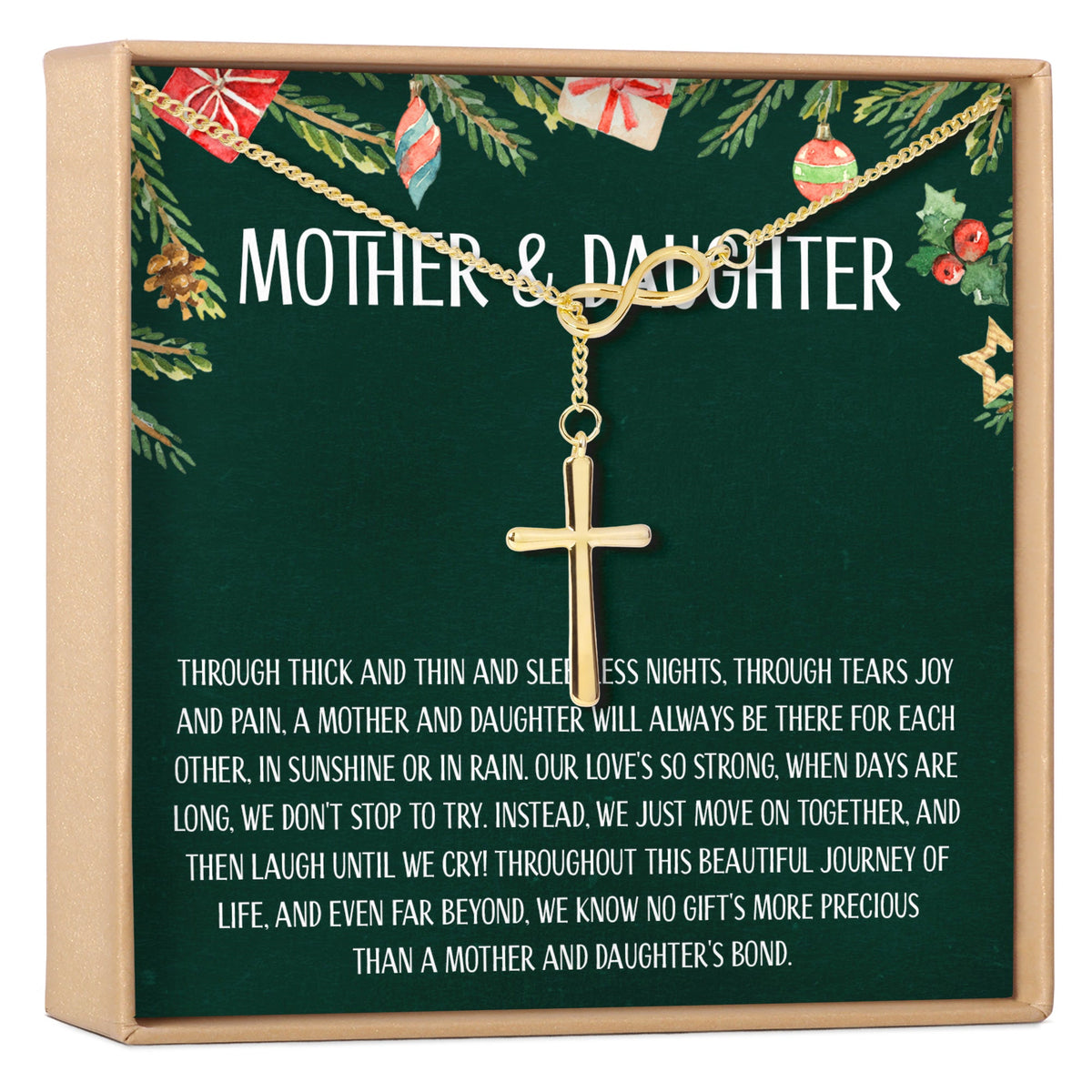 Mother &amp; Daughter Christmas Necklace, Multiple Styles - Dear Ava