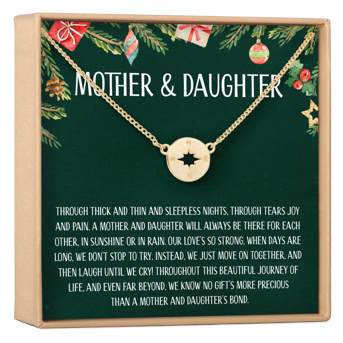 Mother &amp; Daughter Christmas Necklace, Multiple Styles - Dear Ava