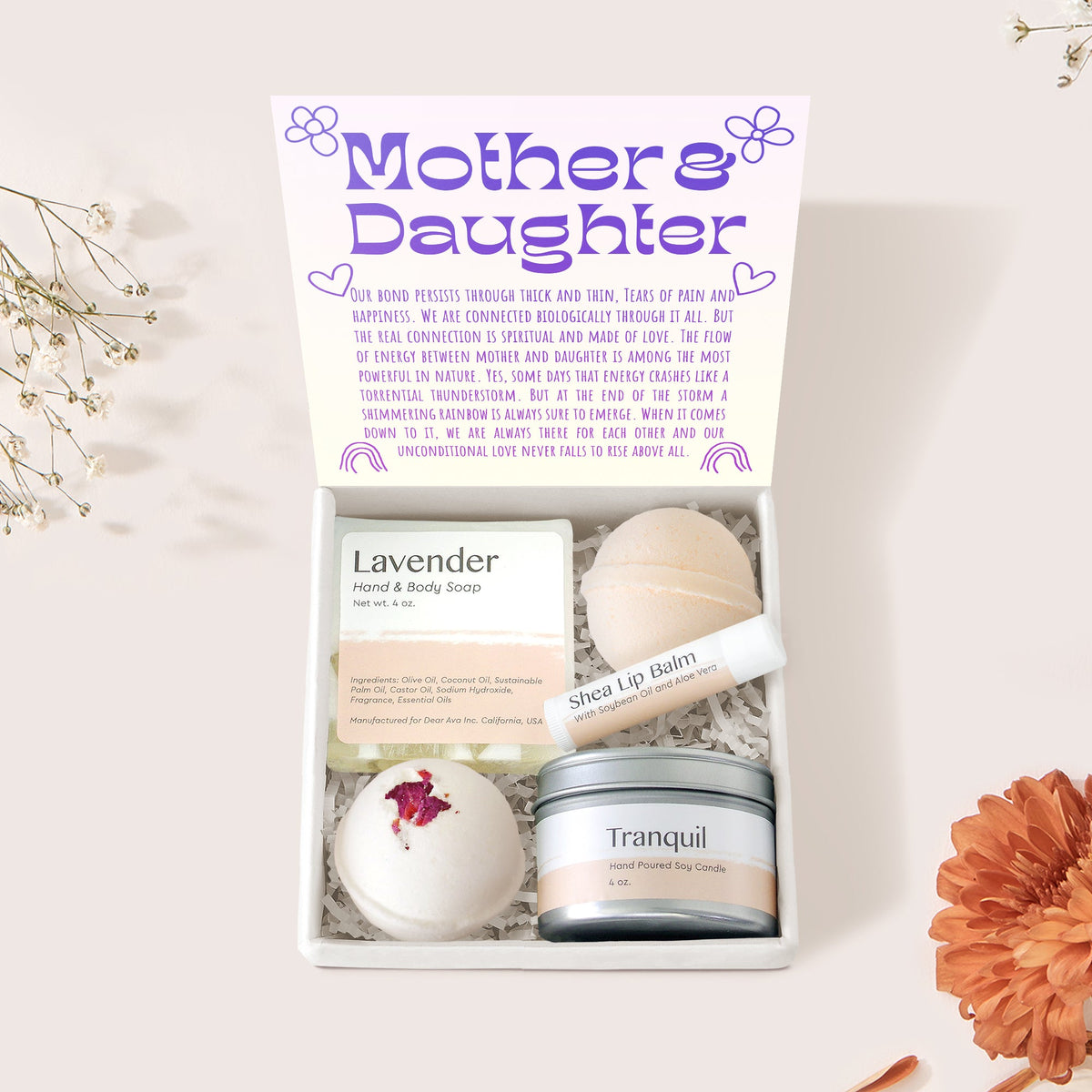 Mother &amp; Daughter Gift Box Set - Dear Ava