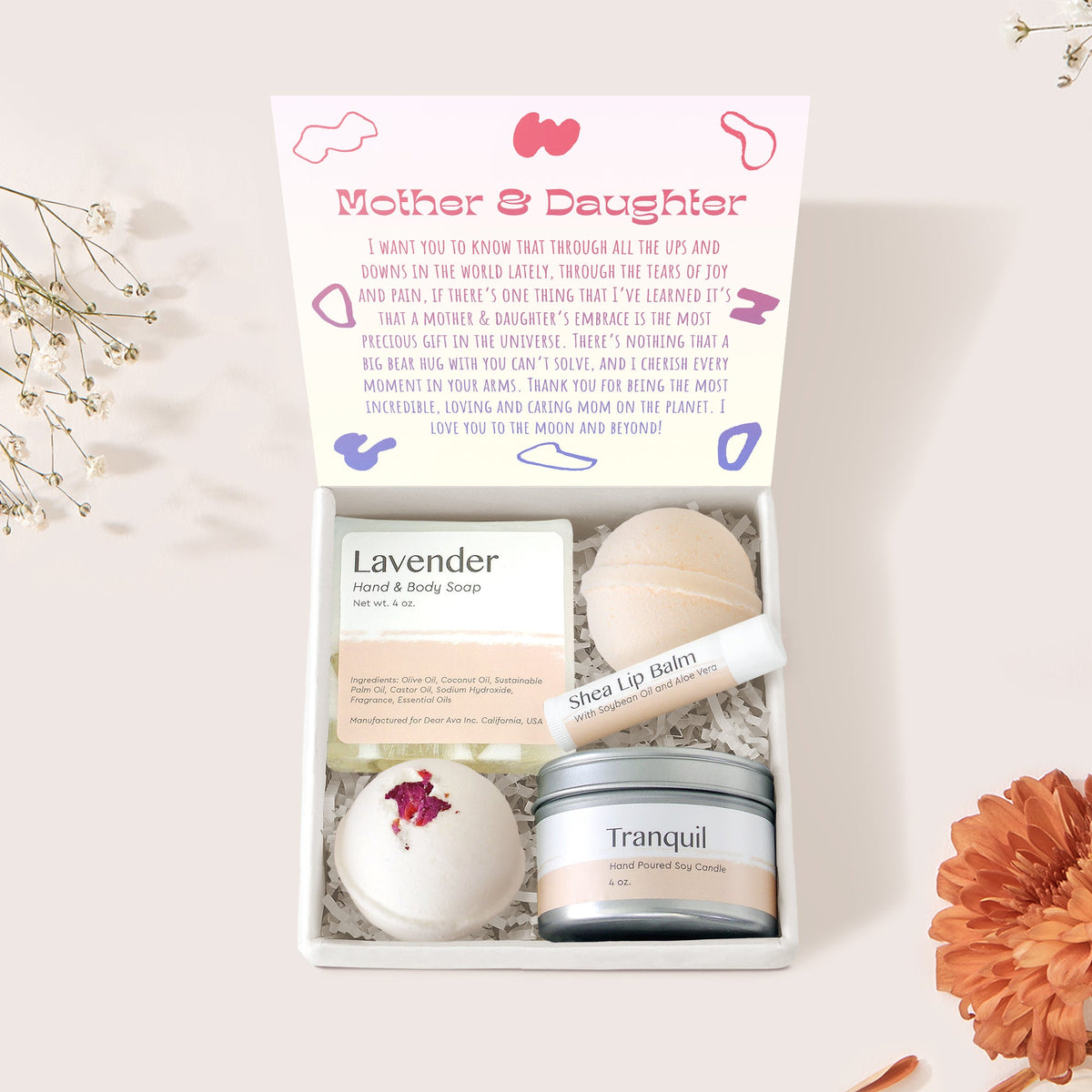 Mother &amp; Daughter Gift Box Set - Dear Ava