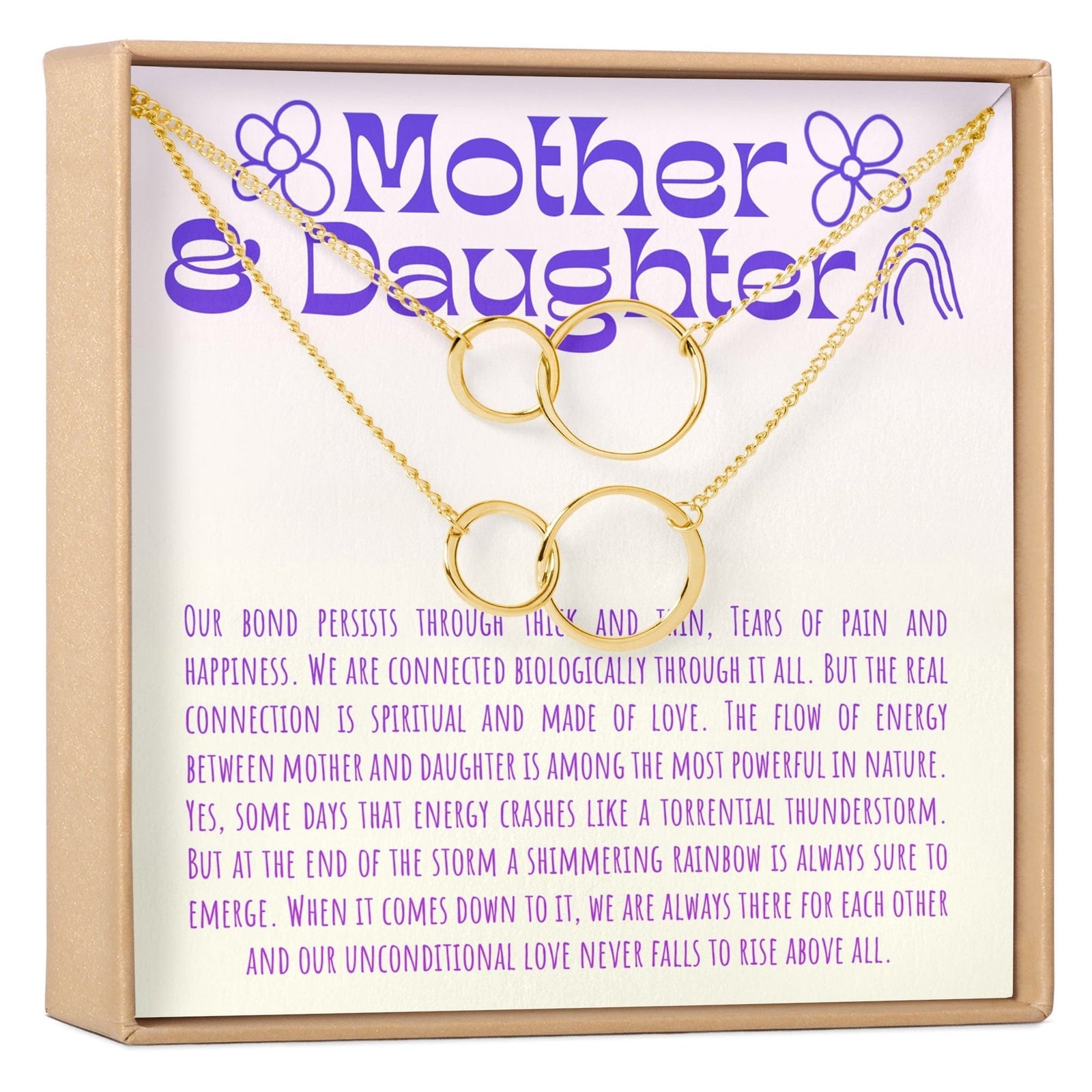 Mother & Daughter Necklace - Dear Ava