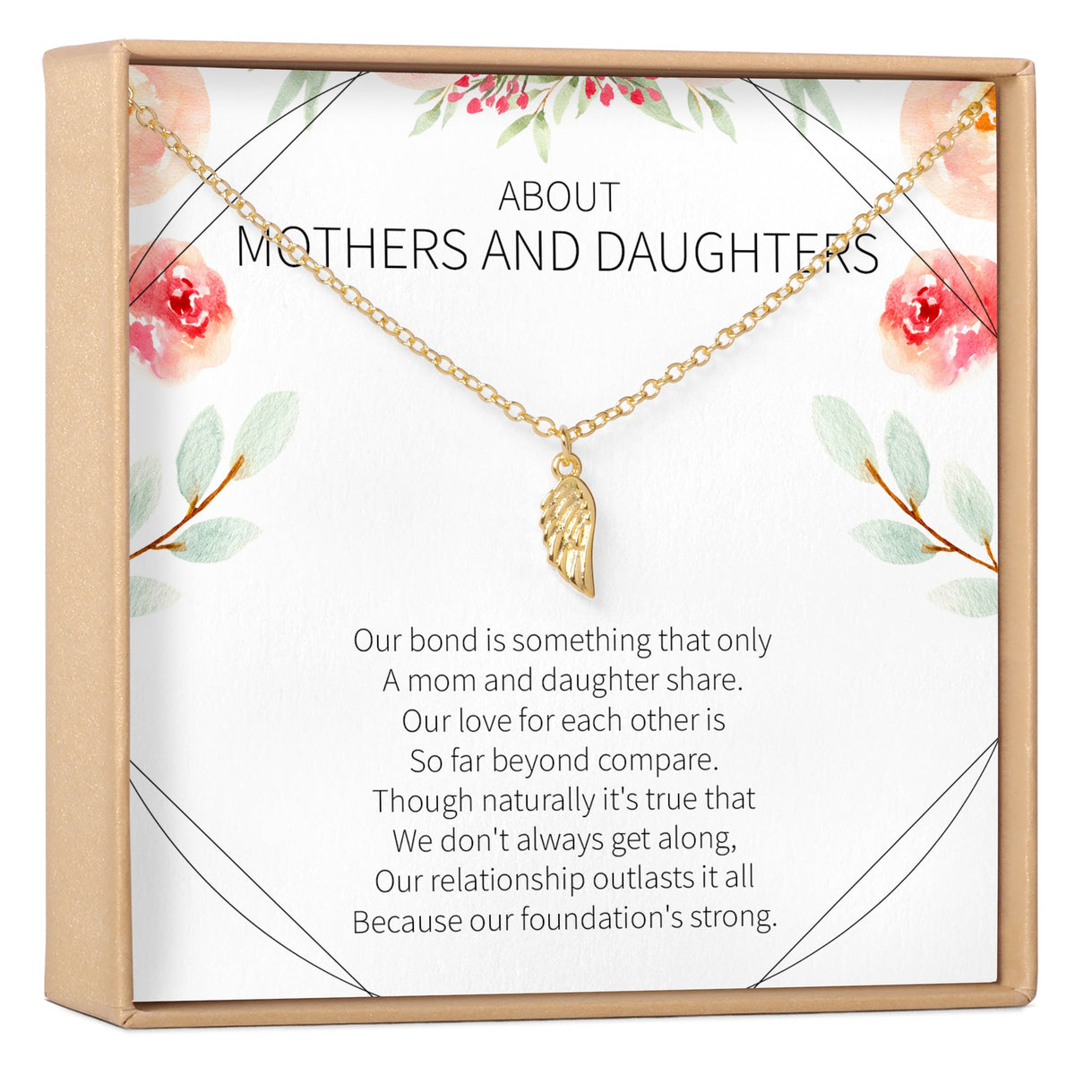 Mother &amp; Daughter Necklace - Dear Ava