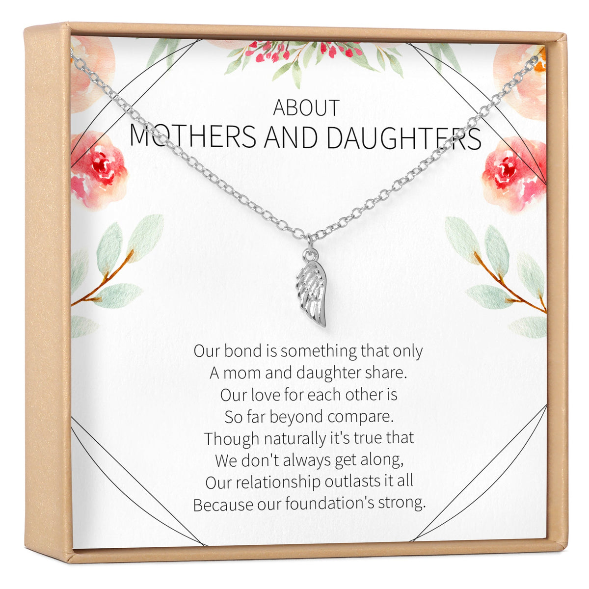 Mother &amp; Daughter Necklace - Dear Ava