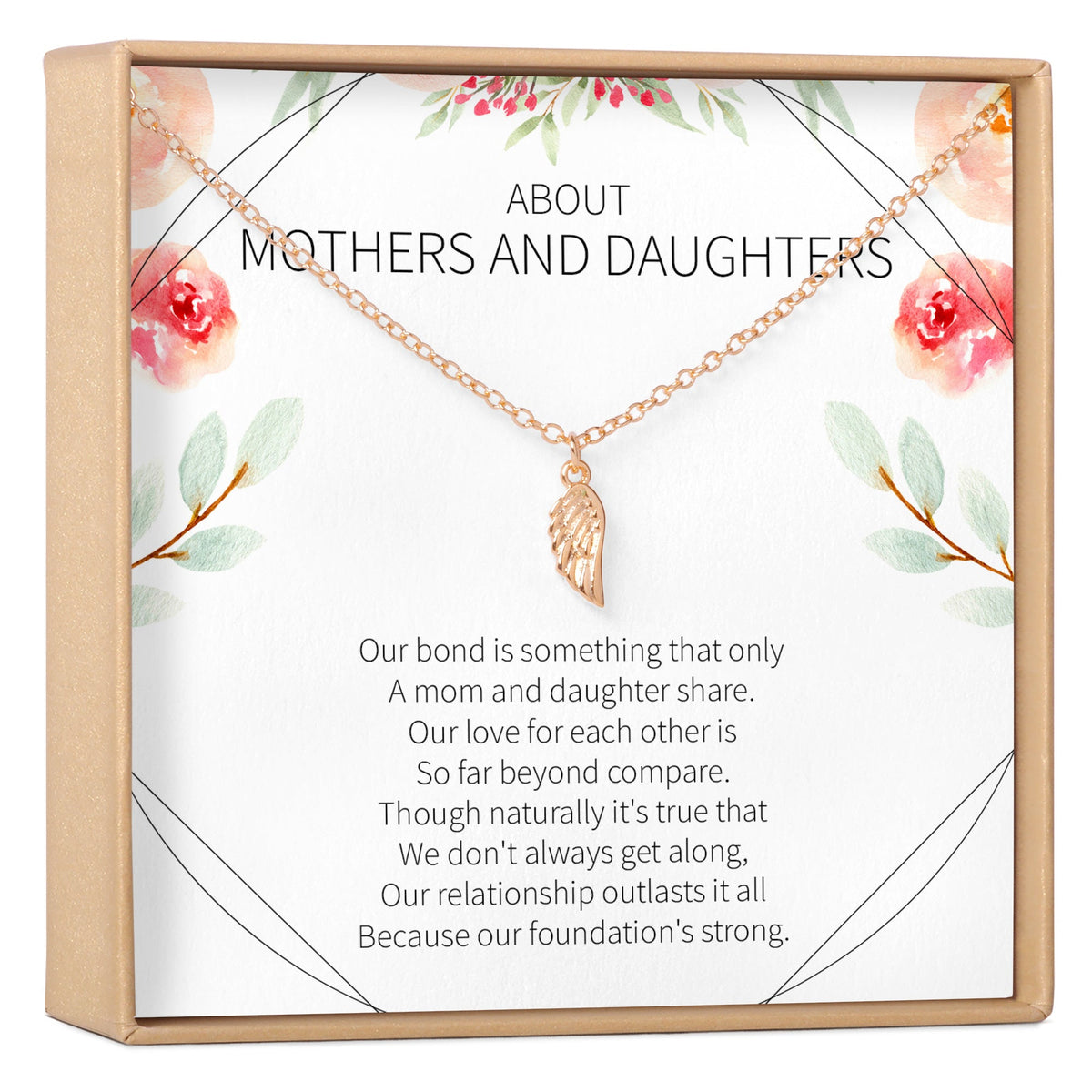 Mother &amp; Daughter Necklace - Dear Ava