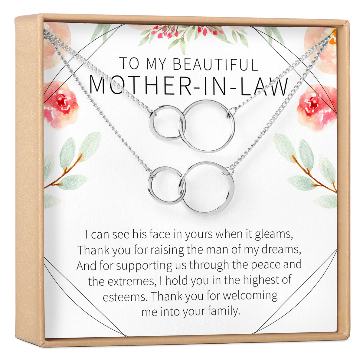 Mother - In - Law Necklace, Multiple Styles - Dear Ava