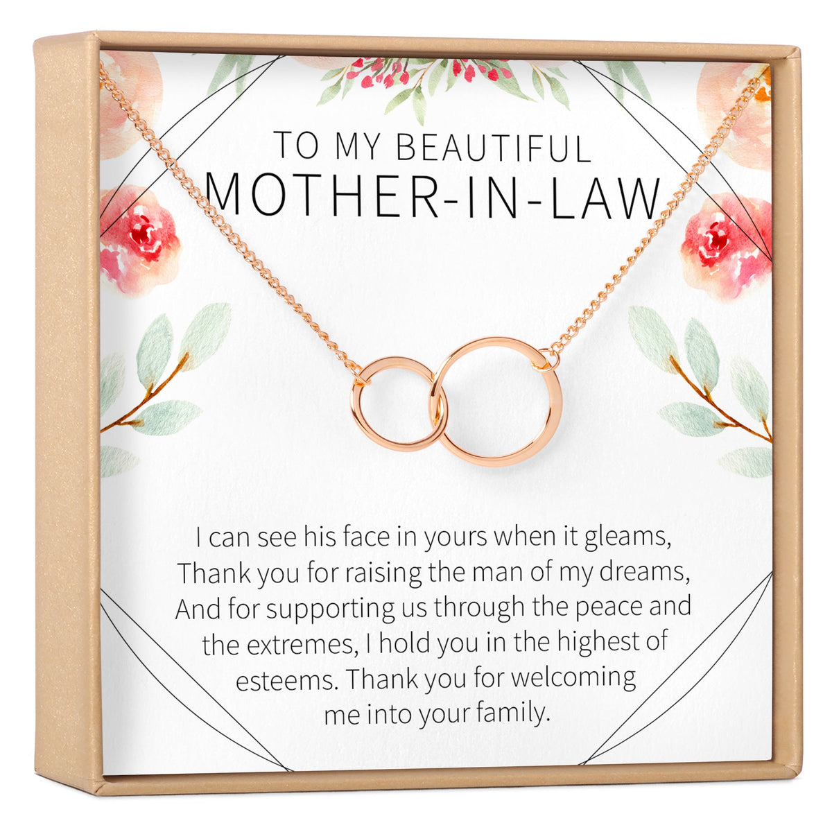 Mother - In - Law Necklace, Multiple Styles - Dear Ava