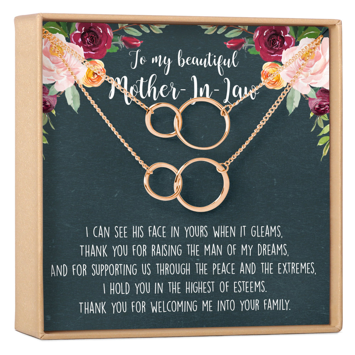 Mother - In - Law Necklace, Multiple Styles - Dear Ava