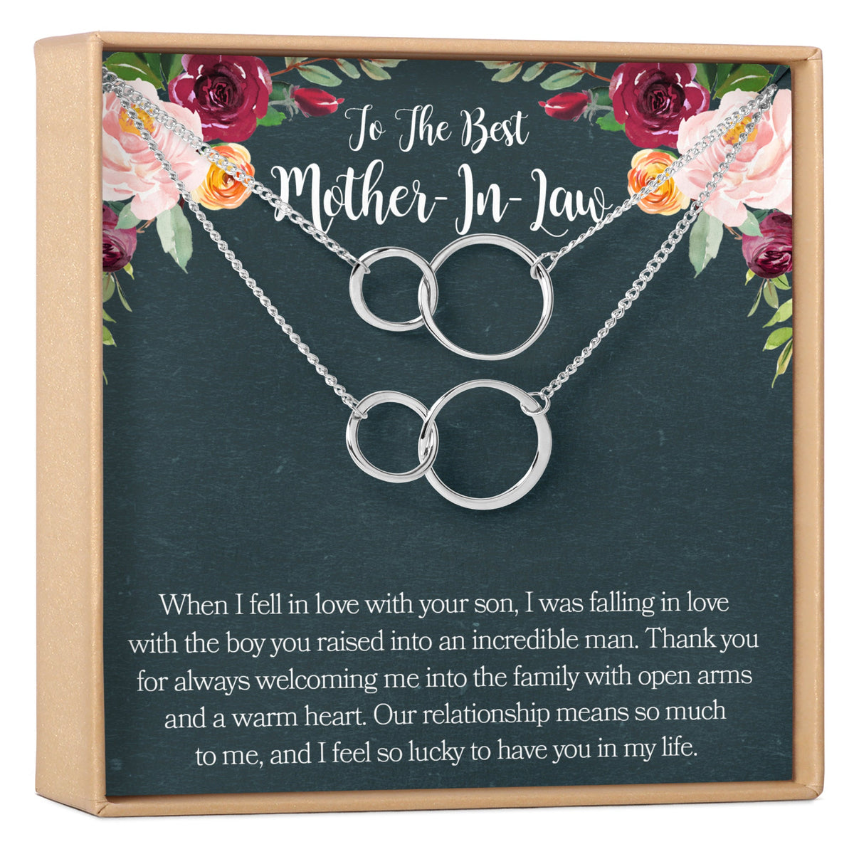 Mother - In - Law Necklace, Multiple Styles - Dear Ava