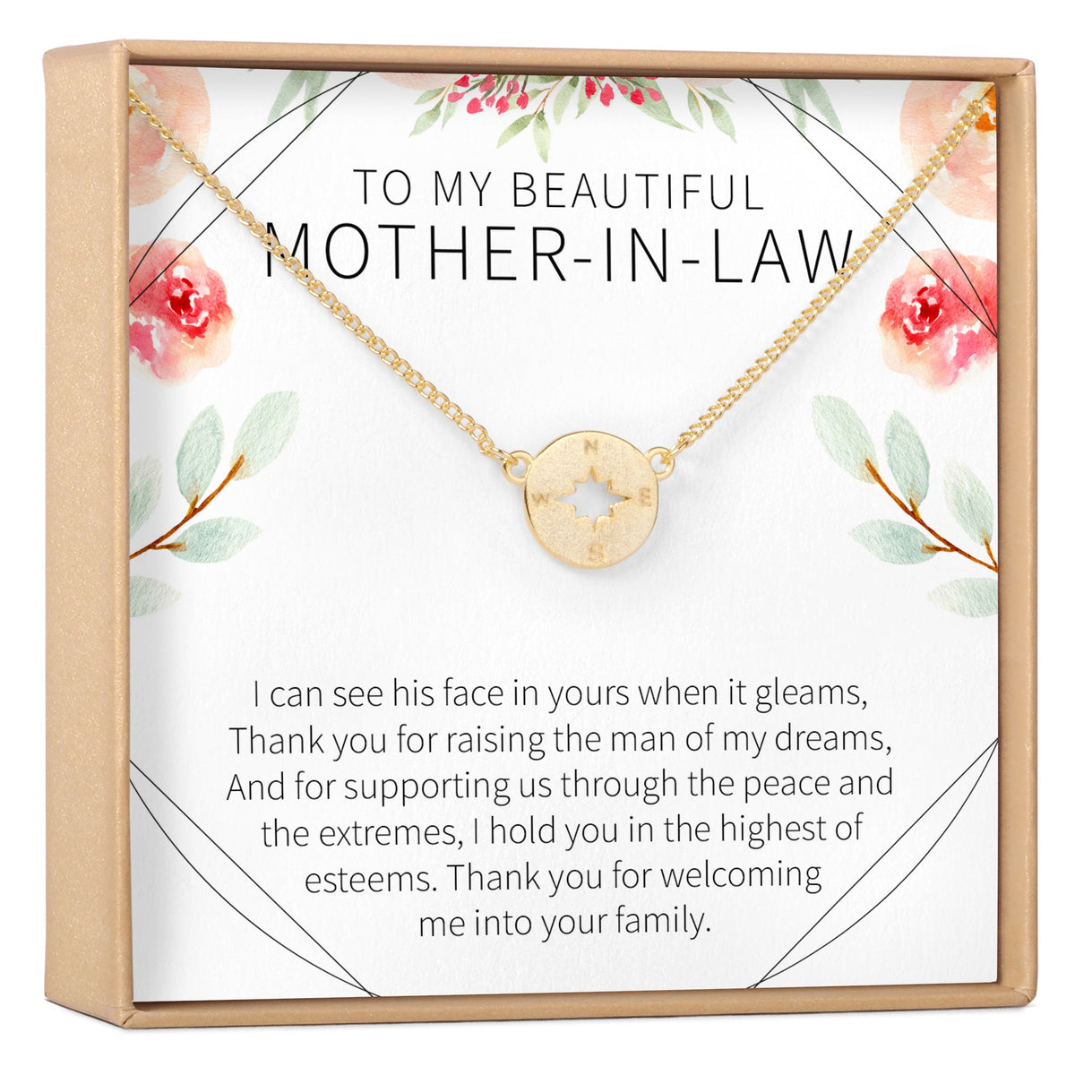 Mother - In - Law Necklace, Multiple Styles - Dear Ava