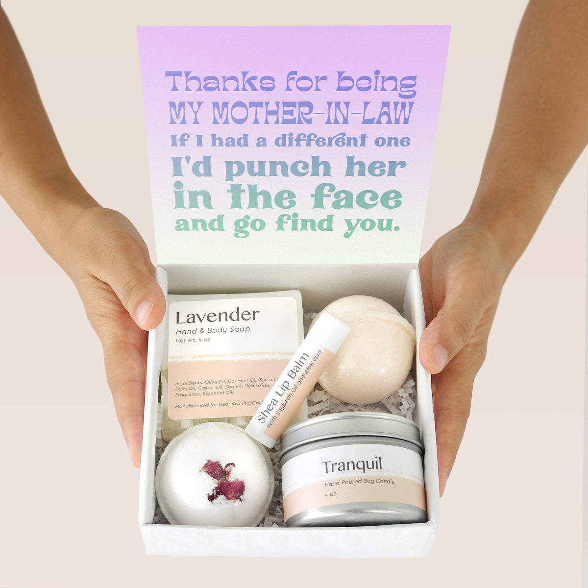 Mother - In - Law Spa Gift Box - Dear Ava